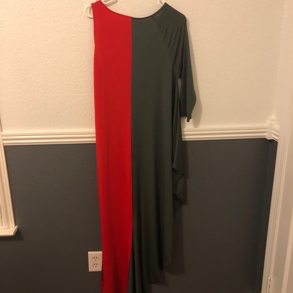 Color Block Maxi Dress - Picture 2 of 2